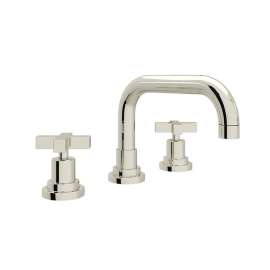 U-Spout Widespread Lavatory Faucet with 6-11/16