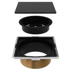 3-1/2-in IPS Threaded Brass Drain Throat Assembly