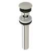 Slotted Touch Seal Dome Drain with 6-in Tailpiece in Polished Nickel