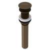 Non Slotted Touch Seal Dome Drain with 6-in Tailpiece in English Bronze