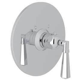 A4923LM-M San Giovanni Thermostatic Trim Plate with Metal Lever and without Volume Control