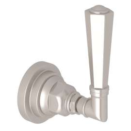 San Giovanni A4924LMSTNTO 1/2-in Thermostatic/Diverter Control Trim with Metal Lever in Satin Nickel
