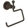 Italian San Giovanni A1492LITCB Open Toilet Paper Holder in Tuscan Brass