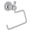 Italian Campo A1492IWAPC Open Toilet Paper Holder in Polished Chrome