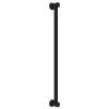 36-in Decorative Grab Bar in Matte Black
