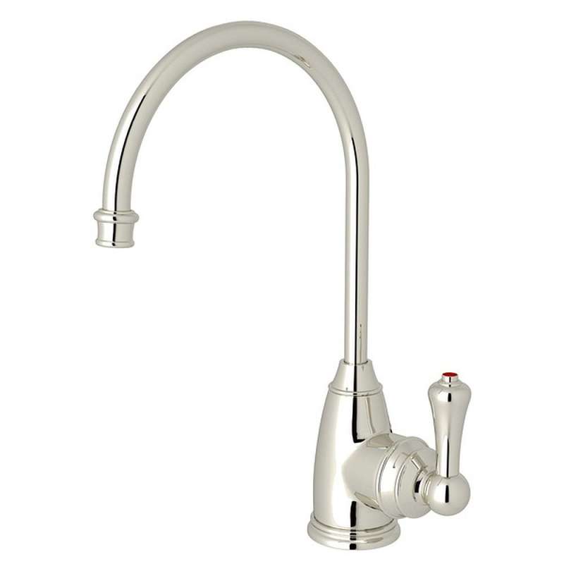 Rohl Perrin And Rowe Kitchen Faucet With Single Lever Handle Polished Nickel
