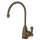 Georgia Era C-Spout Hot Water Faucet With Traditional Metal Lever Handle In English Bronze