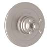 Arcana AC110X-STN Pressure Balance Trim with Cross Handle and without Diverter in Satin Nickel
