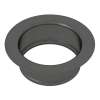 Disposal Flange in Black Stainless Steel