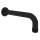 Wall Mount Tub Spout in Matte Black