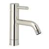 Single Hole Lavatory Faucet with Industrial Metal Levers in Polished Nickel