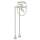 Arcana ACKIT7383NX-PN Exposed Floor Mount Tub Filler with Handshower and Floor Pillar Legs or Supply Unions in Polished Nickel
