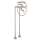 Arcana ACKIT7383NX-STN Exposed Floor Mount Tub Filler with Handshower and Floor Pillar Legs or Supply Unions in Satin Nickel