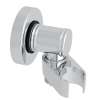 Baltera Handshower Outlet and Swiveling Handshower Holder in Polished Chrome