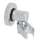 Baltera Handshower Outlet and Swiveling Handshower Holder in Polished Chrome