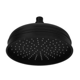 1037/8MB 9-in Rain Showerhead, Matte Black