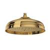 1047/8IB 12-in Rain Showerhead, Italian Brass