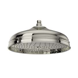 1047/8PN 12-in Rain Showerhead, Polished Nickel