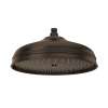 1047/8TCB 12-in Rain Showerhead, Tuscan Brass
