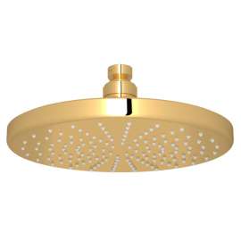 1075/8IB 8-in Rain Showerhead, Italian Brass