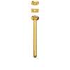 1505/12IB 13-in Ceiling Mount Shower Arm, Italian Brass
