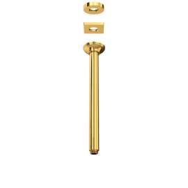 1505/12IB 13-in Ceiling Mount Shower Arm, Italian Brass