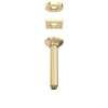 1505/6AG 6 11/16-in Traditional Ceiling Mount Shower Arm, Antique Gold