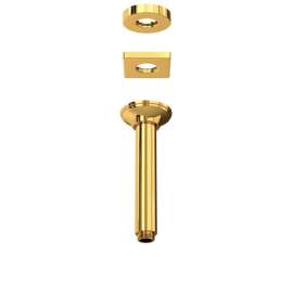 1505/6IB 7-in Ceiling Mount Shower Arm, Italian Brass