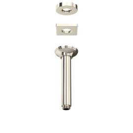1505/6PN 7-in Ceiling Mount Shower Arm, Polished Nickel