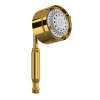 402HS5ULB 4-in 5-Function Handshower, Unlacquered Brass