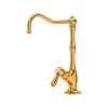 A1435LMIB-2 Acqui Column Spout Filter Faucet with Metal Lever Handle, Italian Brass