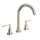 A2208LMPN-2 Lombardia C-Spout Widespread Bathroom Faucet with Metal Lever Handle, Polished Nickel