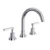 A2228LMAPC-2 Lombardia C-Spout Widespread Bathroom Faucet with Metal Lever Handle, Polished Chrome