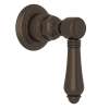 A4912LMTCBTO Trim for Volume Control and 4-Port Dedicated Diverter with Metal Lever Handle, Tuscan Brass