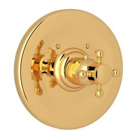 A4914XMULB Trim Plate without Volume Control, Unlacquered Brass