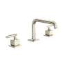AP09D3LMPN Apothecary Widespread Bathroom Faucet with U-Spout & Lever Handle, Polished Nickel