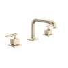 AP09D3LMSTN Apothecary Widespread Bathroom Faucet with U-Spout & Lever Handle, Satin Nickel