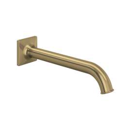 AP16W1AG Apothecary Wall Mount Tub Spout, Antique Gold