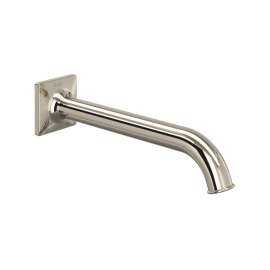 AP16W1PN Apothecary Wall Mount Tub Spout, Polished Nickel