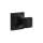 AP25WRHMB Apothecary Robe Hook, Matte Black