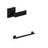 AP25WTB18MB Apothecary 18-in Towel Bar, Matte Black