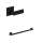 AP25WTB24MB Apothecary 24-in Towel Bar, Matte Black