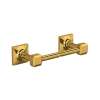 AP25WTPULB Apothecary Toilet Paper Holder, Unlacquered Brass