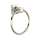 AP25WTRPN Apothecary Towel Ring, Polished Nickel