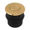 AS425IB Air Activated Switch Button Only for Waste Disposal, Italian Brass