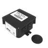 AS450MB Air Activated Switch Button with Control Box for Waste Disposal, Matte Black