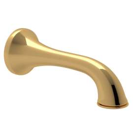 C2503IB 7-in Wall Mount Tub Spout, Italian Brass