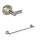 LO1/24PN Lombardia 24-in Wall Mount Single Towel Bar, Polished Nickel