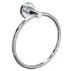 LO4APC Lombardia Wall Mount Towel Ring, Polished Chrome