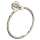 LO4PN Lombardia Wall Mount Towel Ring, Polished Nickel